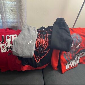 Nike and Jordan Hoodie and Sweatpants Set